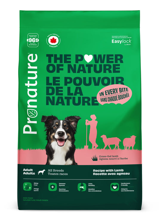 Pronature Dog Food, All Breeds - Recipe With Lamb 4 Kg