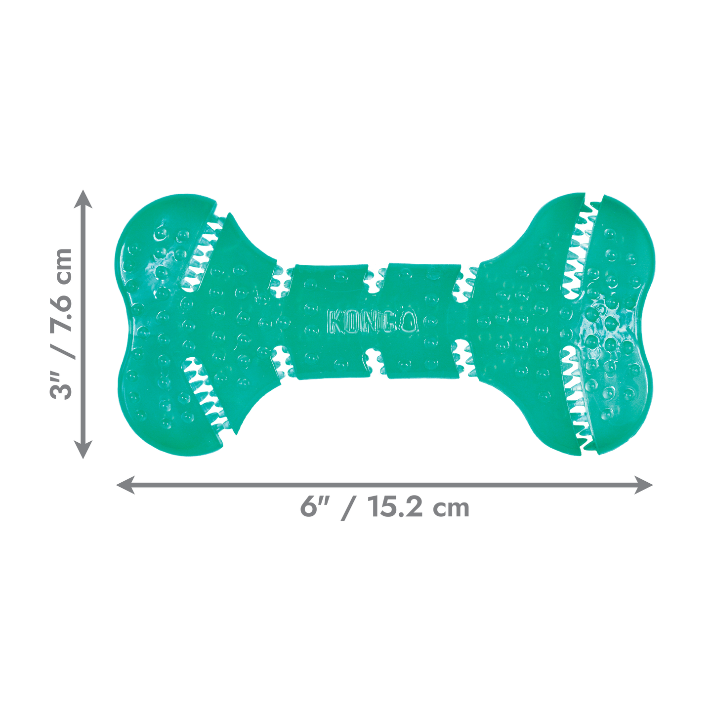 Kong® Squeezz Dental Bone Medium Dog Toy