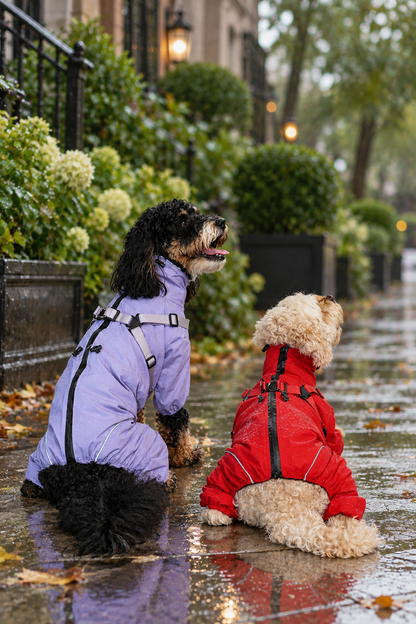 Peluche Essentials Raincoat + Harness