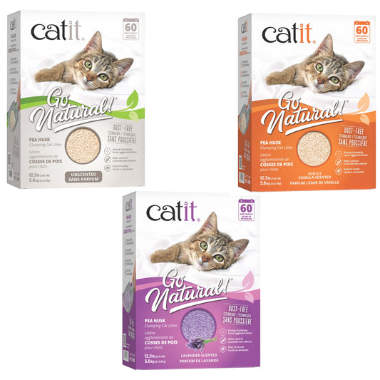 Catit Go Natural! Pea Husk Clumping Cat Litter 5.6kg