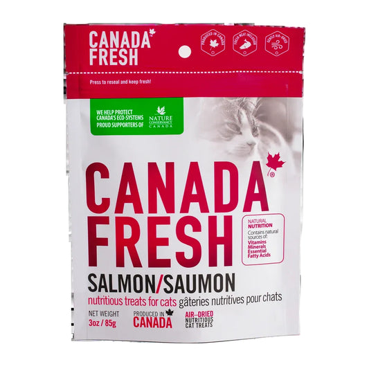 PETKIND® CANADA FRESH™ SALMON AIR-DRIED NUTRITIOUS CAT TREATS 3OZ