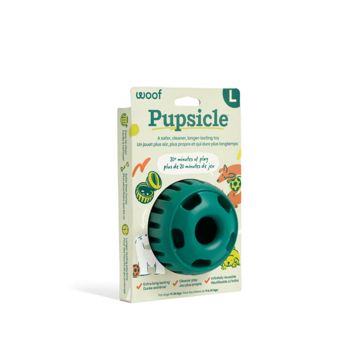 Woof Pet Pupsicle Green