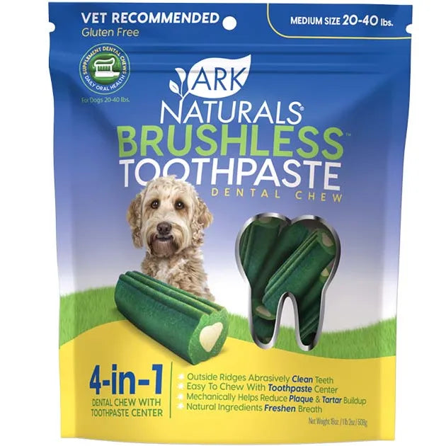 ARK NATURALS® Brushless Toothpaste Dental Chew ARK NATURALS®