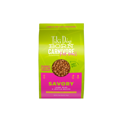 Tiki Dog® Born Carnivore® Savory Lamb, Peas & Lentils Recipe Dry Dog Food 3.5 lb Tiki Dog