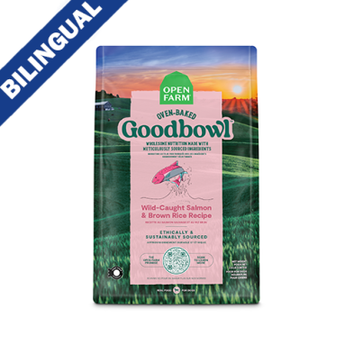 OPEN FARM® Goodbowl™ Wild-Caught Salmon & Brown Rice Recipe Dry Dog Food Open Farm