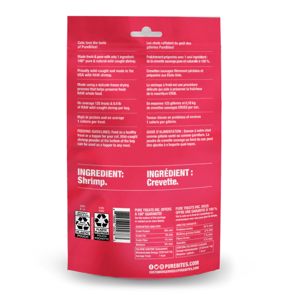 FRIANDISES POUR CHATS PUREBITES® AUX CREVETTES 23 G