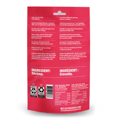 FRIANDISES POUR CHATS PUREBITES® AUX CREVETTES 23 G