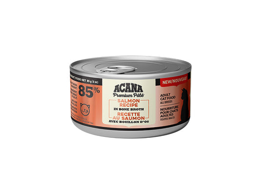 ACANA Cat Wet Food Montreal Canada | Salmon Recipe 5.5oz | Peluche