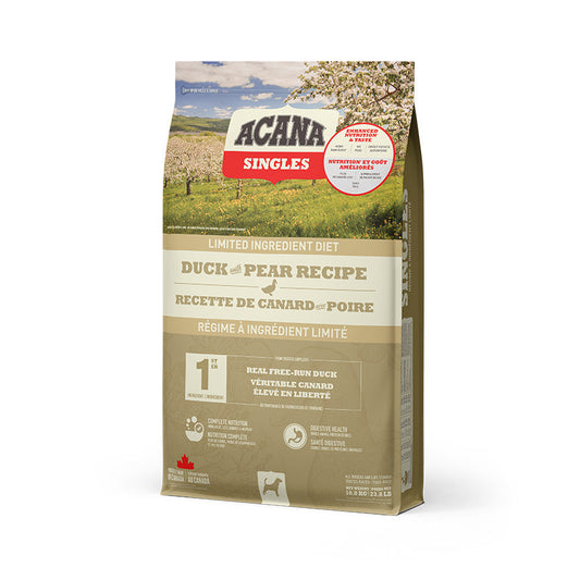 Acana Singles Duck And Pear Dog Acana