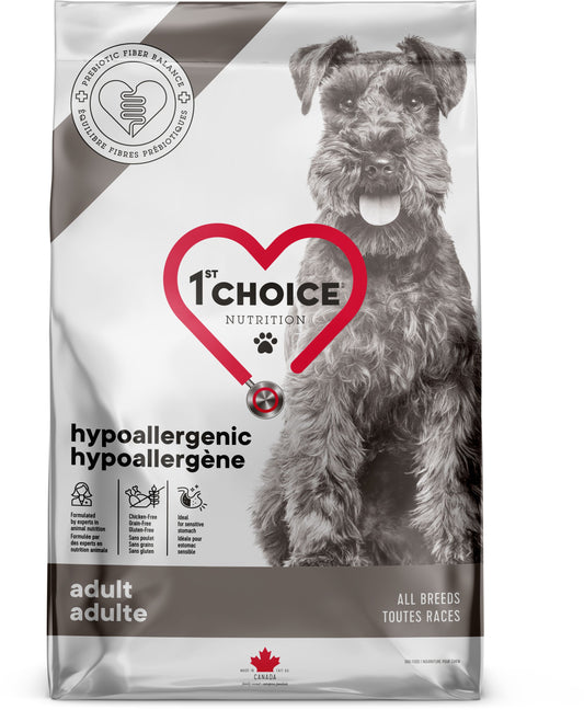 1st Choice Dog Food, All Breeds, Hypoallergenic - Grain Free Duck