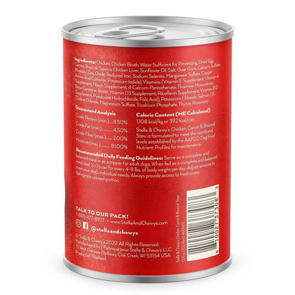 STELLA &amp; CHEWY'S® GOURMET STAG - RAGOUT DE CAROTTES ET DE BROCOLIS 12,5 oz