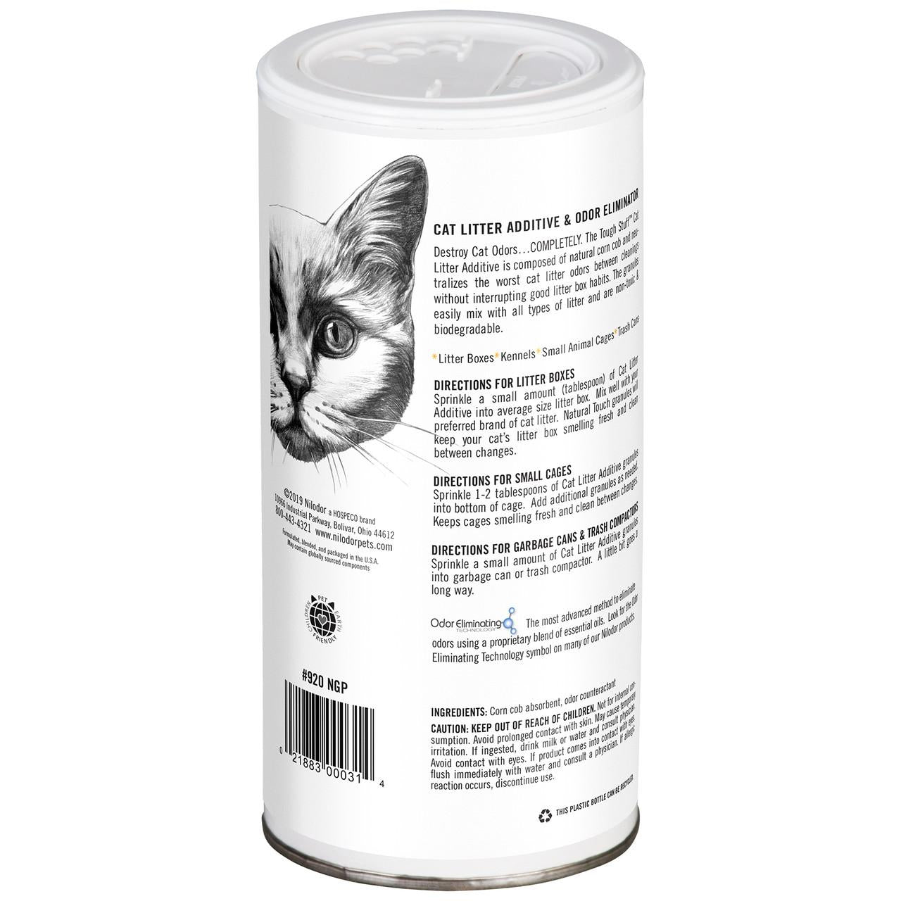 Additif désodorisant pour litière pour chat NILodor® Natural Touch® 11 oz