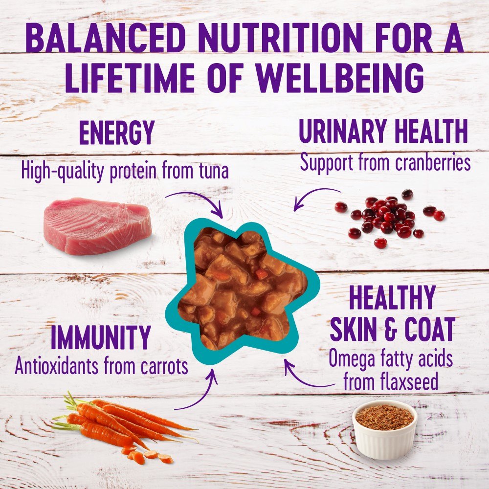 Wellness® Complete Health™ Gravies Tuna Dinner Wet Cat Food 3 oz