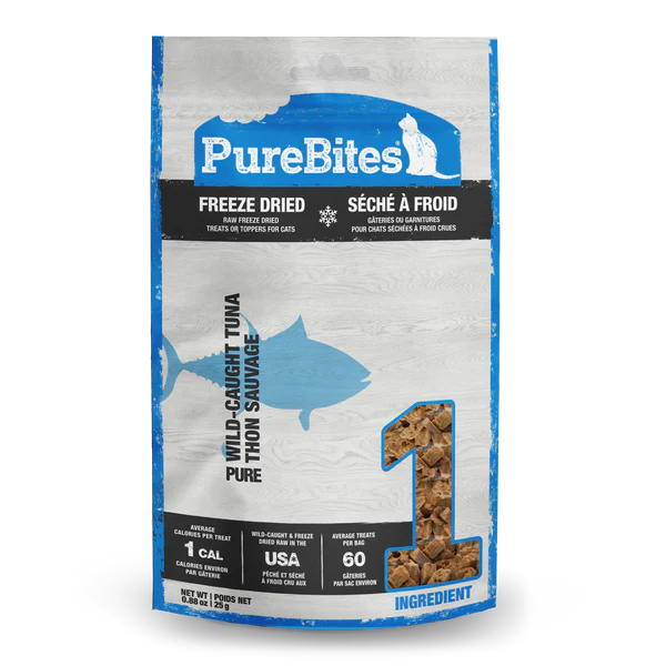FRIANDISE POUR CHAT AU THON LYOPHILISÉ PUREBITES® 25 GM