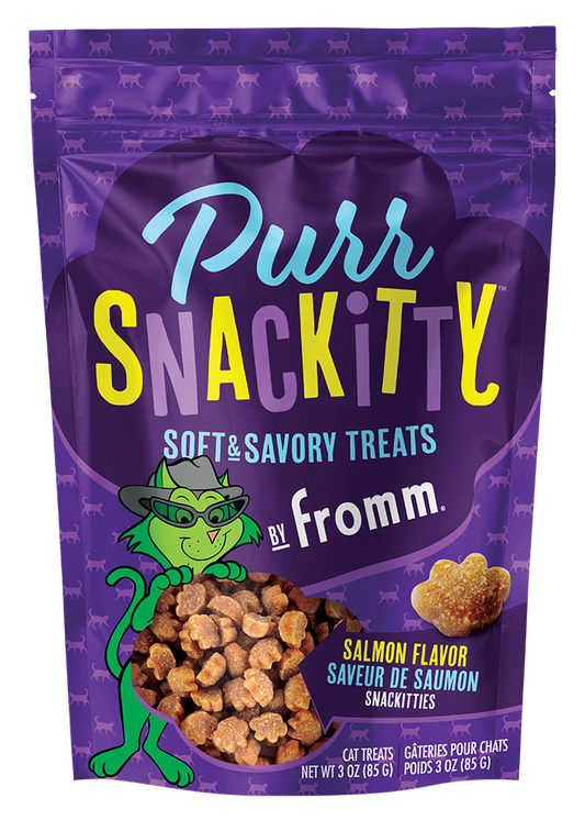Fromm® PurrSnacKitty™ Friandises au saumon pour chats 85 g