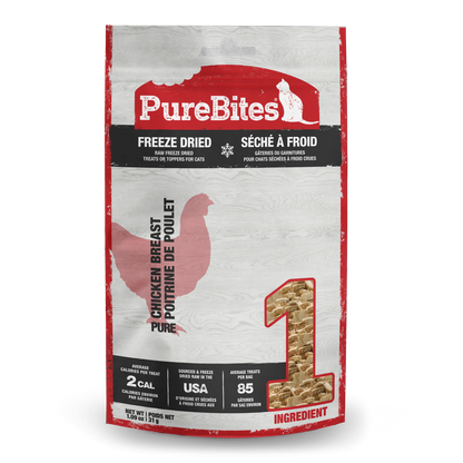 PureBites® Chicken Breast Freeze-Dried Cat Treat 31 gm