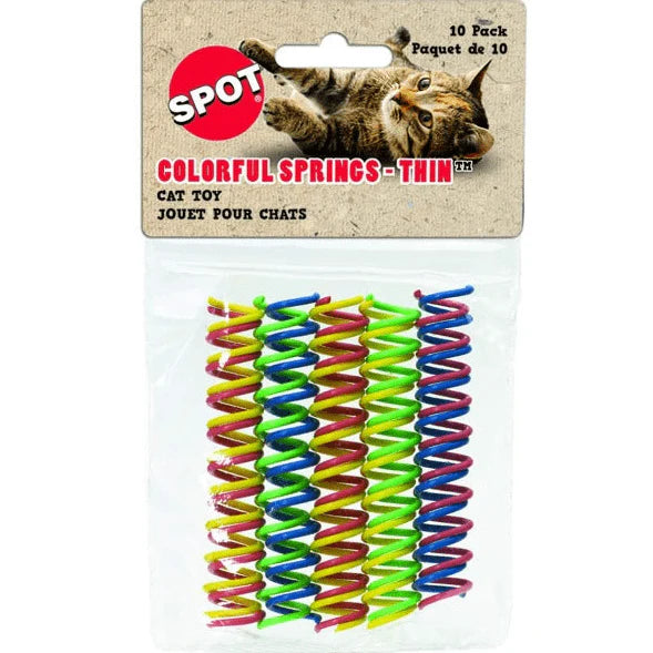 Spot® Ressorts colorés fins (lot de 10)