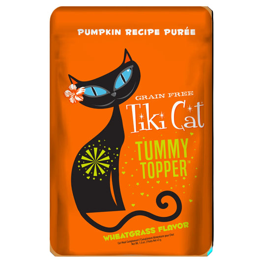 TIKI CAT® TUMMY TOPPER™ PUMPKIN PUREE GRAIN FREE TOPPER 1.5OZ