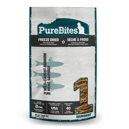 FRIANDISE POUR CHAT PUREBITES® MINNOW LYOPHILISÉE 31 G